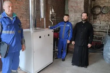 В Юрьевце газифицировали храм Рождества Христова