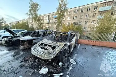 В Иванове полиция завела уголовное дело о поджоге 6 машин на улице Добролюбова