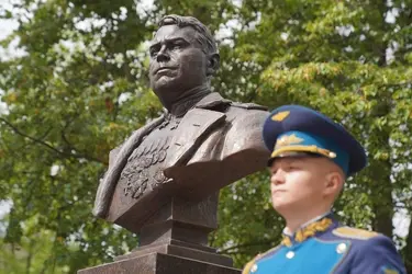 Огненный портрет маршала Александра Василевского загорится в центре Иванова