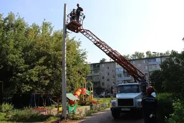 Более двух десятков улиц обесточены в Кинешме