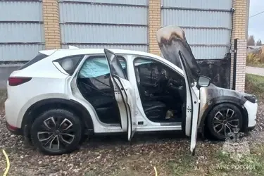 Полиция завела дело о поджоге Mazda CX-5 в деревне Кривцово под Ивановом