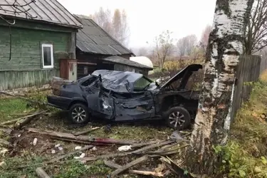Двое взрослых и годовалый малыш пострадали в ДТП на трассе в Ивановской области