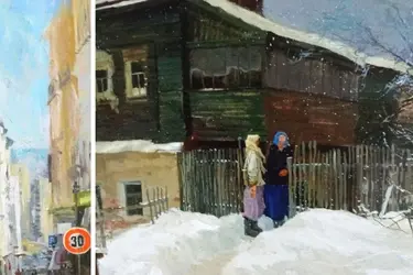 В Доме художника открылась персональная юбилейная выставка Владимира Журавлёва (16+)