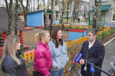 Родители остались довольны капремонтом новоталицкого детского сада "Солнышко"