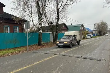 В Кинешме на улице Текстильной появились "лежачие полицейские"