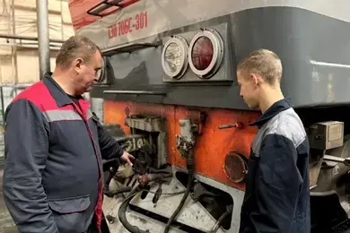 Мастера сервисного локомотивного депо Иваново обучат слесарному делу студентов Ивановского железнодорожного колледжа.