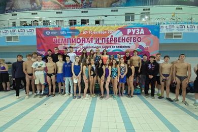 Семь медалей привезли ивановские пловцы с Первенства ЦФО