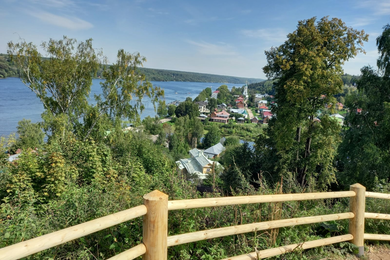 Плес вошел в ТОП-3 самых пешеходных городов России