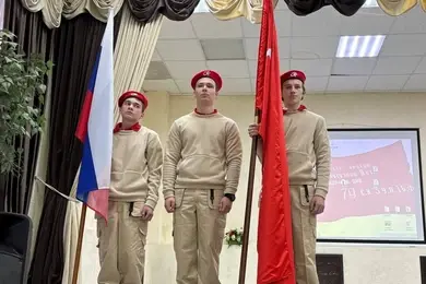 В Ивановскую область прибыла копия Знамени Победы