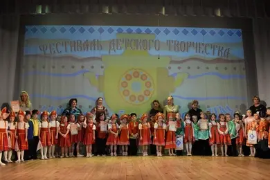 Детсадовцев Кинешмы собрал "Русский самовар"