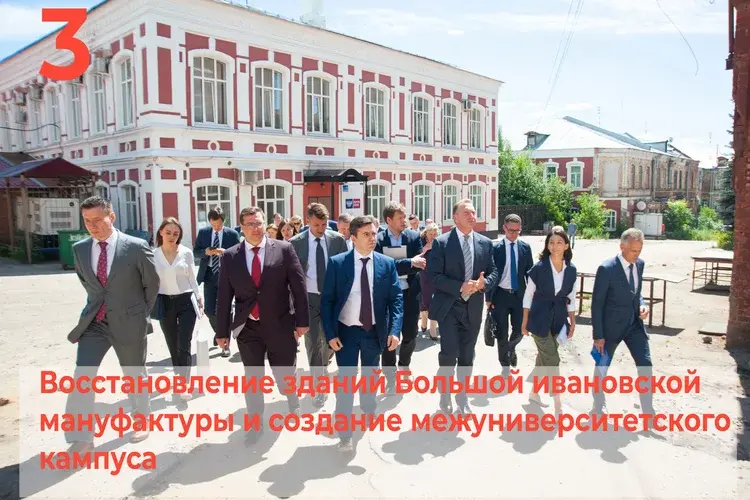 В июне 2021 г. губернатор Ивановской области и группа "Родина" подписали соглашение о комплексном преображении БИМа
