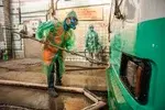 Ежедневно на смену выходит 11 мойщиков