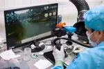 Детали очень маленькие и для устранения дефектов используется микроскоп