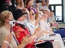 Бессменный президент фестиваля «Плес на Волге. Льняная палитра» мэтр российской моды Вячеслав Зайцев