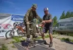 Один из первых этапов подготовки – это тренажер для координации движения, баланса, правильной посадки на мотоцикле