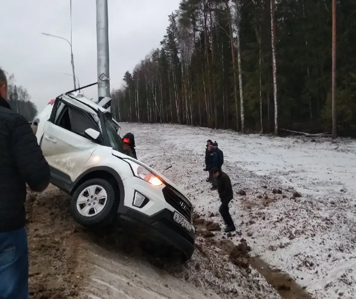 На трассе Иваново – Владимир насмерть разбился водитель Hyundai