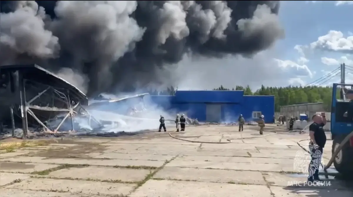 Пожар в Ново-Талицах продолжается, очаг возгорания локализован