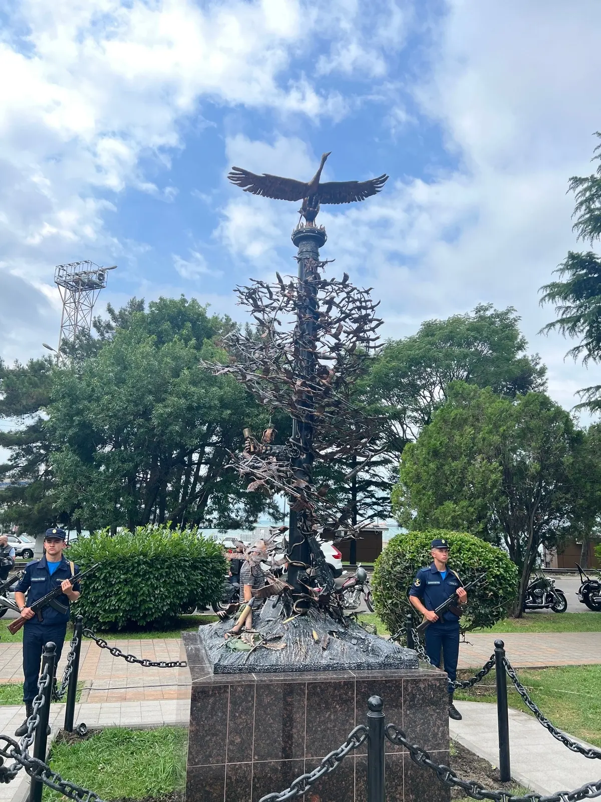 В Туапсе установлен мемориал 