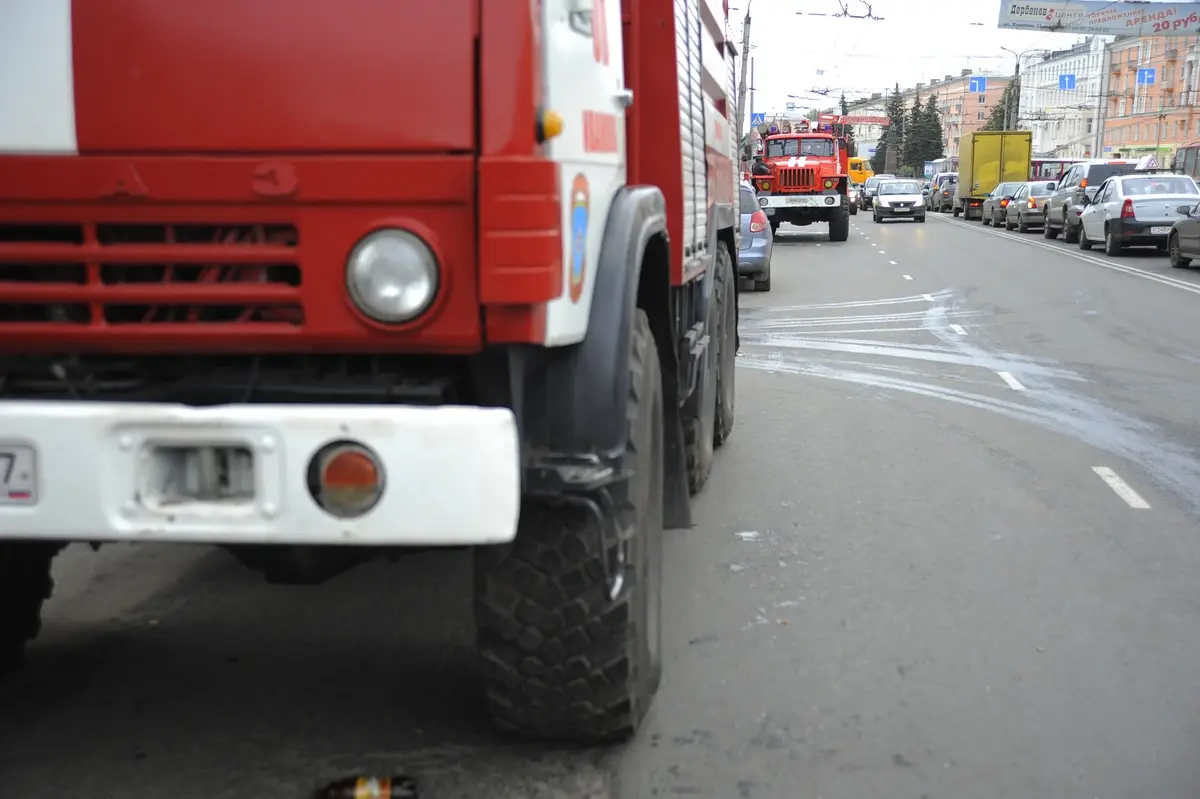 В Вичугском районе Ивановской области при пожаре в жилом доме пострадал  пожилой мужчина