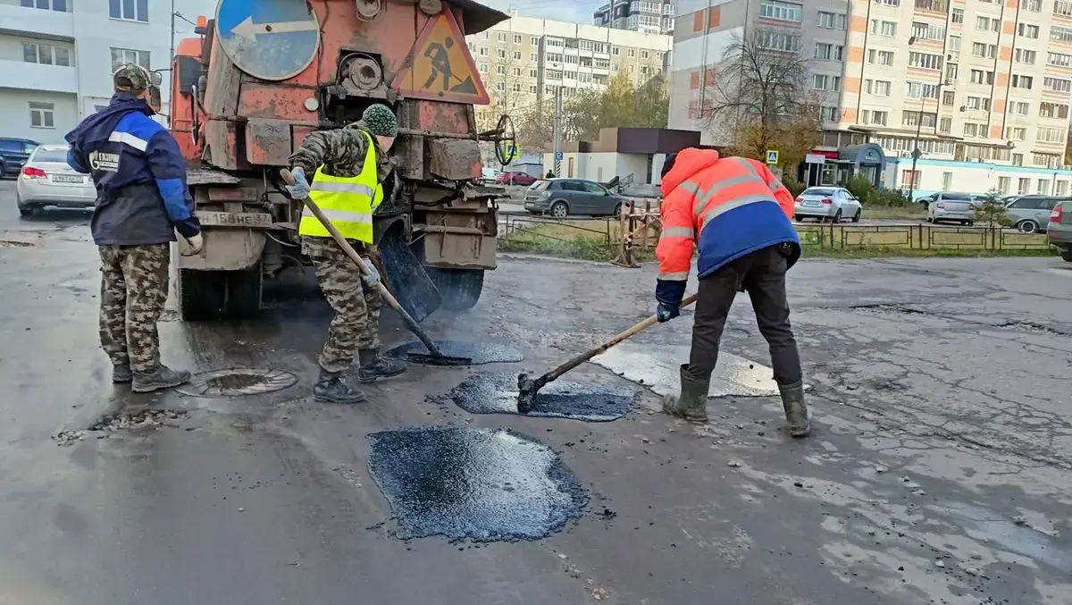 В Иванове 27 октября ямочный ремонт дорог пройдет на улицах Палехской,  Почтовой, Смирнова