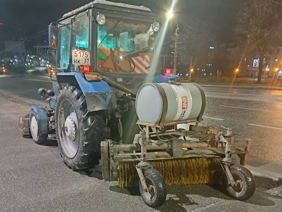 В Иванове 14 ноября 16 единиц техники будут задействованы в уборке дорог