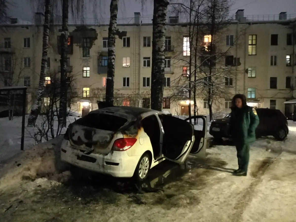 УМВД: в Иванове пьяный мужчина повредил и пытался поджечь автомобиль  родственницы