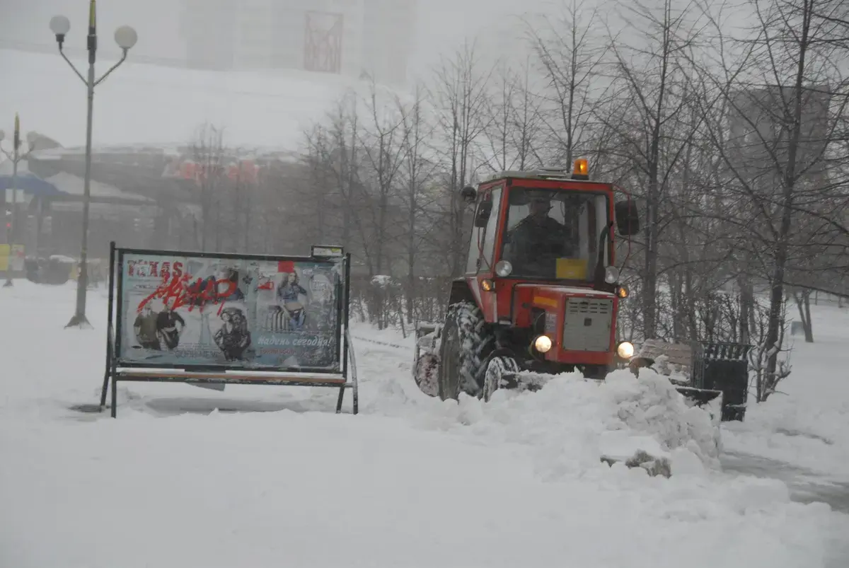 В ночь на 28 февраля в Иванове убирали улицы 64 единицы спецтехники