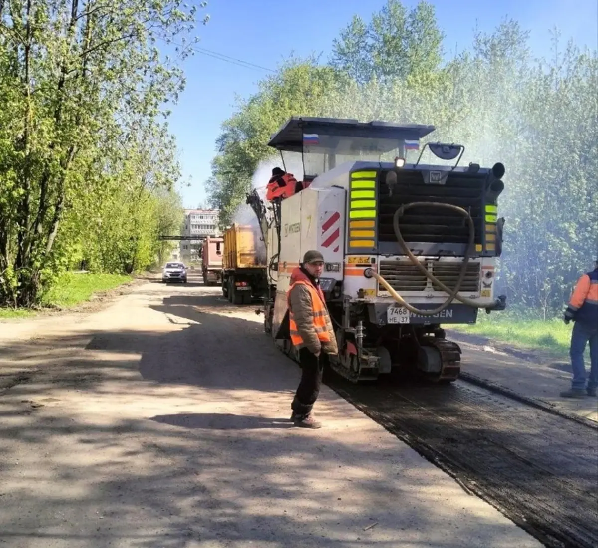 В Кинешме начался ремонт дорог