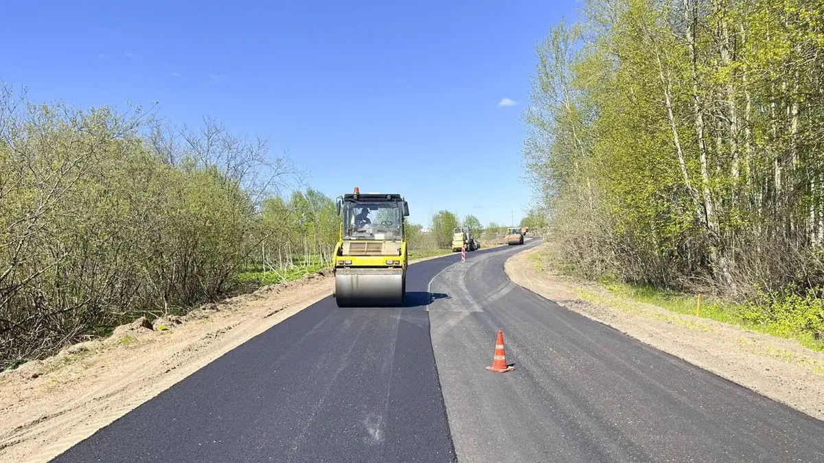 В семи районах Ивановской области активно идут дорожные ремонты