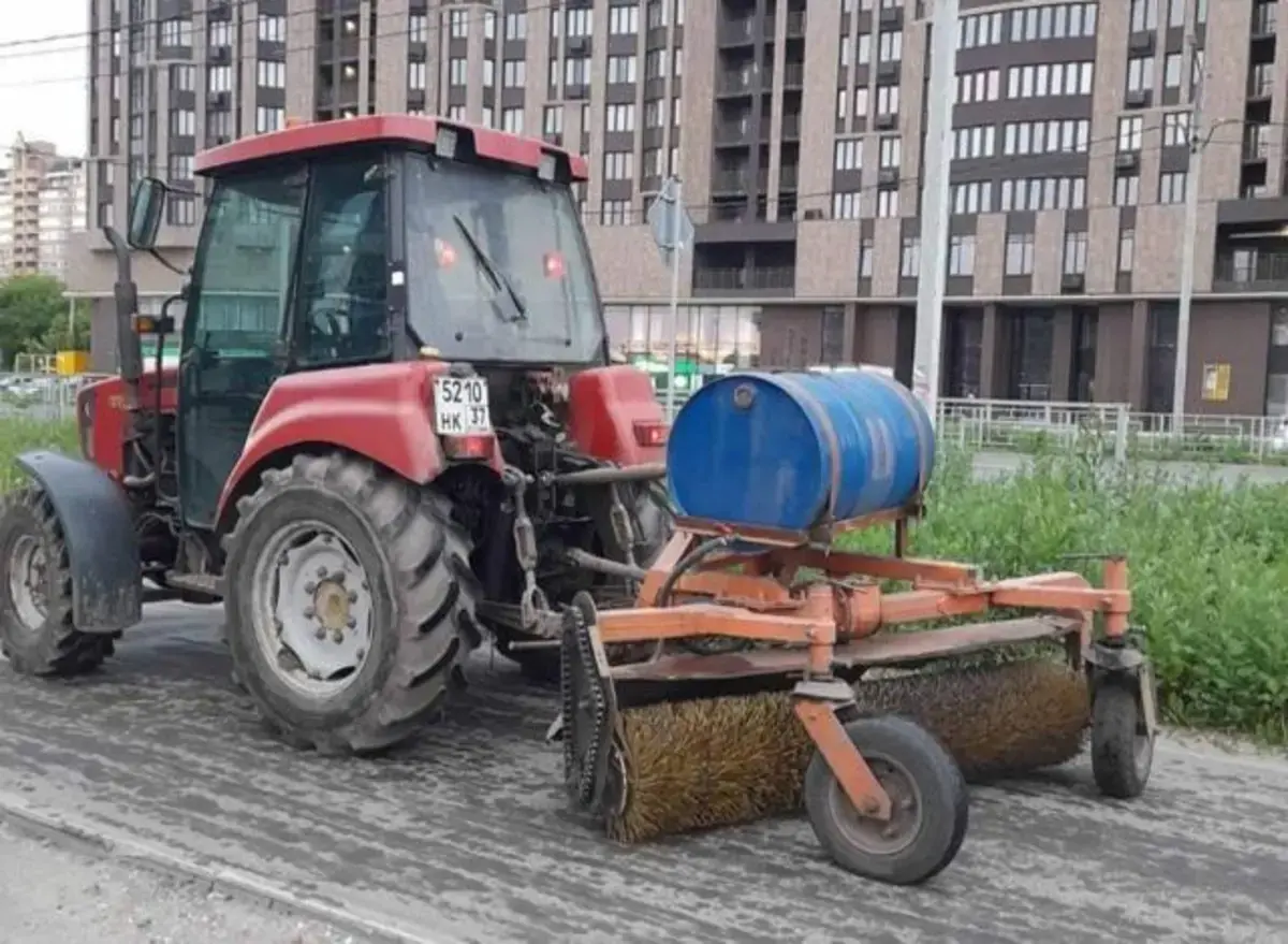 Днем 10 июня в Иванове убирать городские дороги будут 85 дорожных рабочих