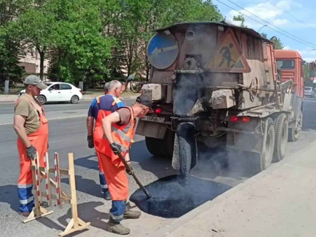 С начала года ямочный ремонт в Иванове выполнен на 172-х участках