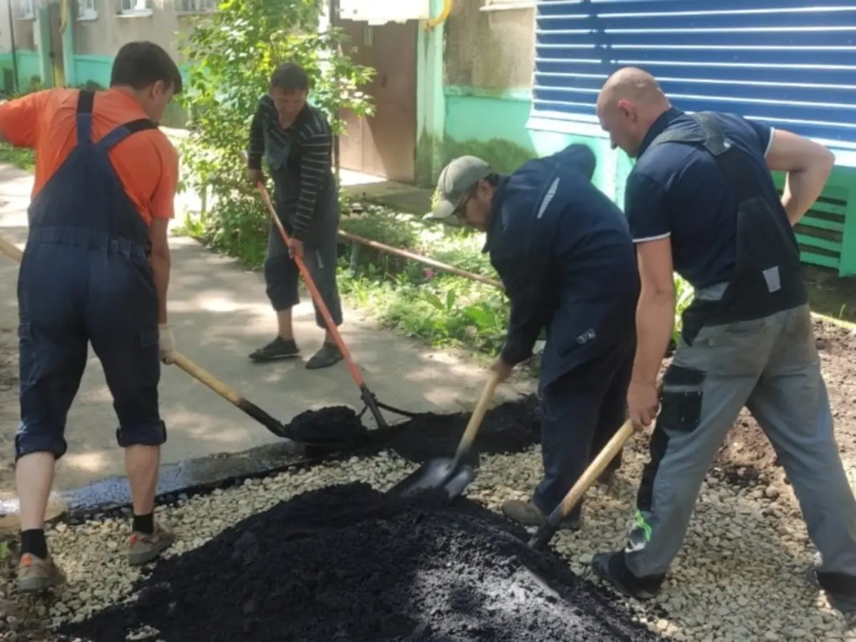 Энергетики в Иванове восстанавливают благоустройство после проведения  земляных работ