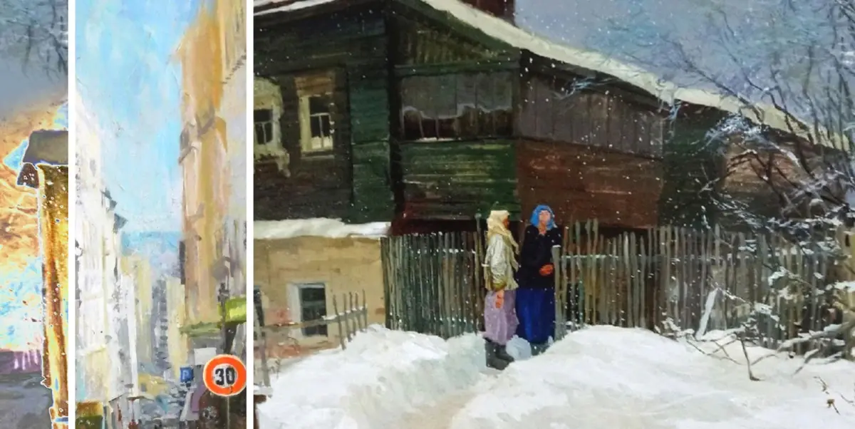 В Доме художника открылась персональная юбилейная выставка Владимира Журавлёва (16+)