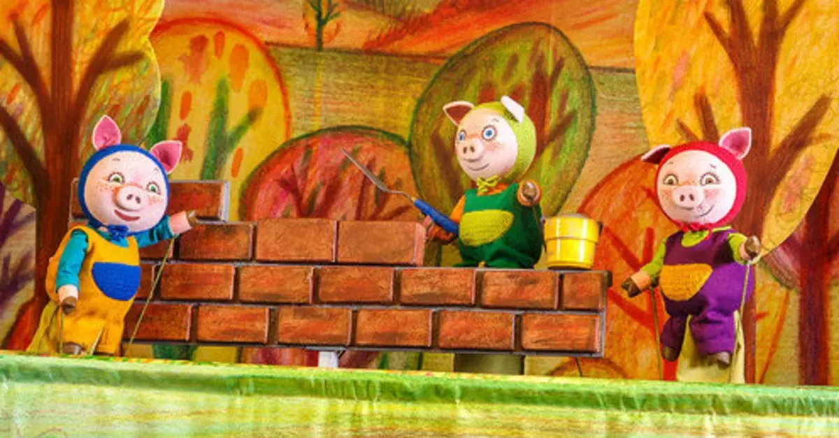 Спектакль для детей "Три поросенка" (0+)