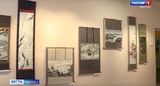 В Ивановском художественном музее открылась выставка картин в японской технике "Суйбокуга"
