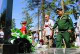 В Наволоках Кинешемского района установили стелу ветеранам боевых действий