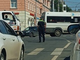 Перекресток проспекта Ленина и улицы Громобоя в Иванове регулируется в ручном режиме