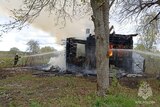 За сутки в Ивановской области сгорели два частных дома