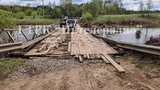 Мост через Нерль в Гаврилово-Посадском районе освободился от воды