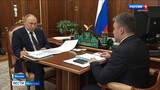 Президент страны Владимир Путин встретился с губернатором Ивановской области