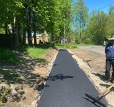 В Кинешме ремонтируют тротуары