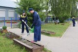 Подростковые трудовые отряды благоустраивают территории ТОСов в Иванове