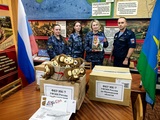Сотрудники и осужденные ивановской ИК № 7 передали гуманитарную помощь десантникам