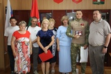 В администрации Лежнева вручили медаль "За отвагу" бойцу СВО