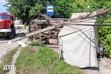 В Фурманове водитель врезался в столб