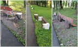 Вандалы в Вичуге испортили благоустройство в микрорайоне Тезино