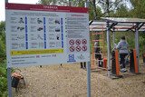 На улице Левобережной в Иванове построили новую спортплощадку