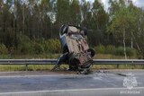 Авария с розливом топлива случилась на трассе в Ивановской области