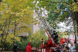 Спасатели эвакуировали 26 человек во время пожара в ивановской многоэтажке