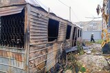 Вагончик сгорел в Московском микрорайоне Иванова